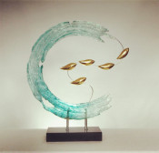 Tudor Murano Resin Sculpture for Home