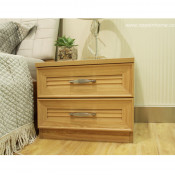 Two Drawers Wood Night Stand (CT11151)