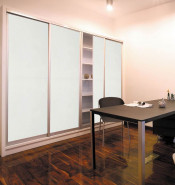 UV Glossy Board Sliding Door