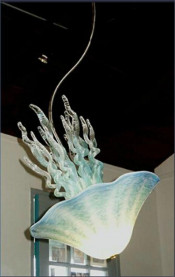 Unique Design Glass Pendant Lighting Fixture