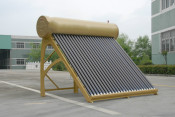 Vacuum Tube Unpressure Solar Water Heater for Home Use (150629)