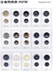 Various Fashion Suit Resin Horn Button
