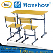 Werzalit Board Double Table and Chair Set Moonshow School Furniture