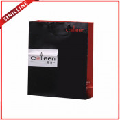 White Paper Shopping Handle Bags with Logo