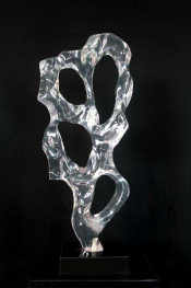 White Resin Sculpture