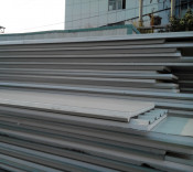 White Thermal Insulation Corrugated Galvanised EPS Sandwich Panel