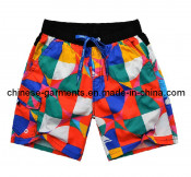 Wholesale Irregular Printed Beach Shorts for Men, Beach Pants