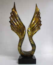 Wings of an Angel Resin Craft Sculpture for Decoration