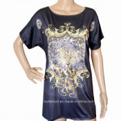 Women Tiger Fashion Digital Printed T Shirt (HT7029)