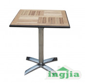 Wood Bar Hotel Folding Outdoor Dining Leisure Garden Table (JT-80)