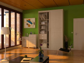 Wood Furniture Sliding Closet by E0 Board
