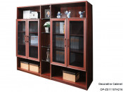 Wooden Decorative Cabinet with Glass Door (ZS11157A216)