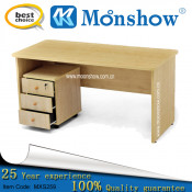 Wooden Office Table with Cabinet Moonshow Office Furniture