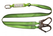 Working Belt Lanyard Energy Shock Absorbing with Big Hooks