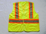 Yellow High Visibility Reflective Safety Vest / Warning Vest