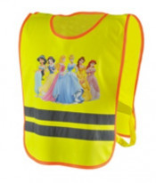 Yellow Velcro Children Safety Hi-Vis Vest with CE