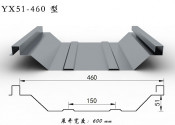 Yx51-460 Galvanized Roofing Sheet