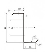 Z Purlin for Steel Engineering Use