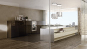 Zhuv High Gloss Door MDF 18mm Kitchen Cabinet (ZHK-013)