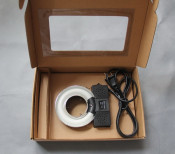 8W Fluorescent Ring Light For MIicroscope Illuminator 110V/220V