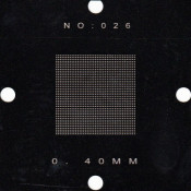 0.4mm Universal Stencil 80x80mm