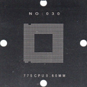 775 CPU Stencil 80x80mm