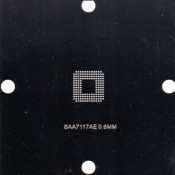 SAA7117AE Stencil 80x80mm