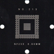 NF250 Stencil 80x80mm