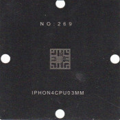 IPHON4 CPU Stencil 80x80mm
