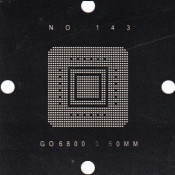 GO6800 Stencil 80x80mm