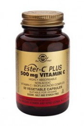 Ester-C® Plus 500 mg Vitamin C Vegetable Capsules (Ester-C® Ascorbate Complex)