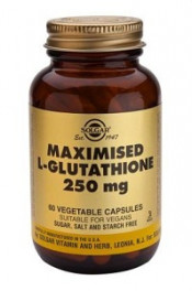 Maximised L-Glutathione Reduced 250 mg Vegetable Capsules