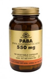 P.A.B.A. 550 MG Vegetable Capsules