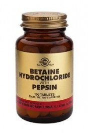 Betaine Hydrochloride with Pepsin Tablets	