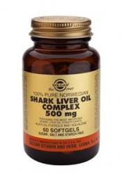 Shark Liver Oil Complex 500 mg Softgels