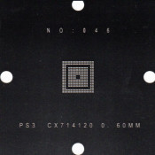 PS3 CXR714120 Stencil 80x80mm