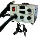 HUAKO 852D 2-in-1 Antistatic Unsoldering Equipment With Hot Air
