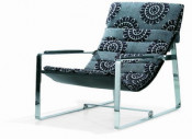 (SX-048) International Black Fabric Leisure Chair