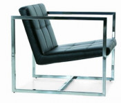 (SX-073) Classic PU Leather Arm Chair
