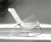 (SX-096) Home Furniture PU Leather Rocking Lounge Chair