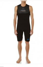 1.5mm Sleeveless Neoprene Short John Spring Suit for Men