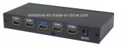 1 in 6 out HDMI Splitter with 5V Porwer Supply