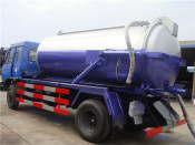 10 Cubic Meter Dongfeng Chassis Vacuum Sewage Truck
