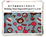 100% Polyester Super Soft Flannel Fabric with Animal Printed