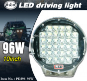 10inch 96W 4X4 LED Driving Bulb Light for Trucks, Car LED Spot Light