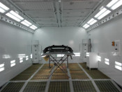 10m Min Bus Spray Booth Paint Chamber Bake Paint Booth