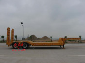 11M Two-axle Low Bed Semi Trailer