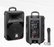 12'' 2-Way Portable Battery Speaker PS-2412bt-Wb