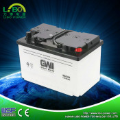 12 Voltage 66ah Lead Acid Dry Charged Storage Battery
