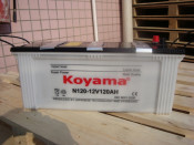 120ah 12V N120 Dry Charged Battery for Heavy Duty Vehicle